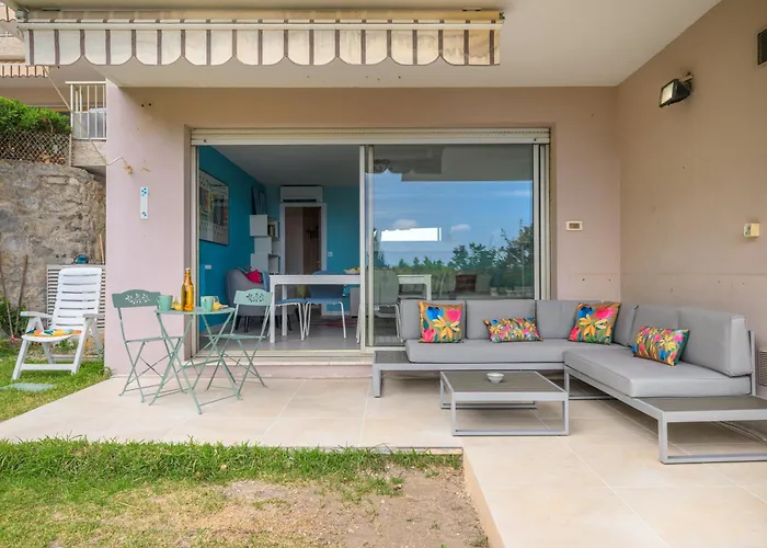 Apartment Les Miradors, De 2 En Rdc, Jardin Privatif, Piscine, Vue Et Parking Menton